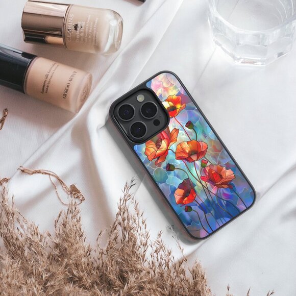Floral Phone Cover – iPhone 16, 15 Pro, 14, Galaxy S25, S24, S24 Ultra, Pixel 9 - Picture 9 of 9